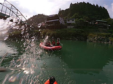 高知 SUP リバーサップ｜シャワークライミング　ガルバンゾ