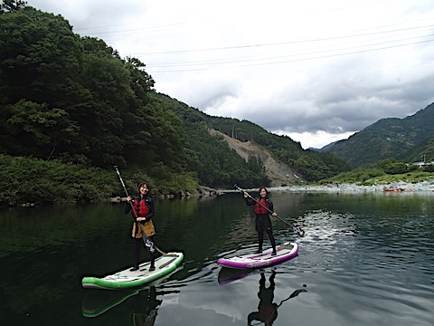 高知 SUP リバーサップ｜シャワークライミング　ガルバンゾ