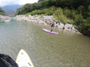 高知 SUP リバーサップ|シャワークライミング ガルバンゾ