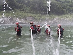 高知リバーサップ｜シャワークライミング　ガルバンゾ