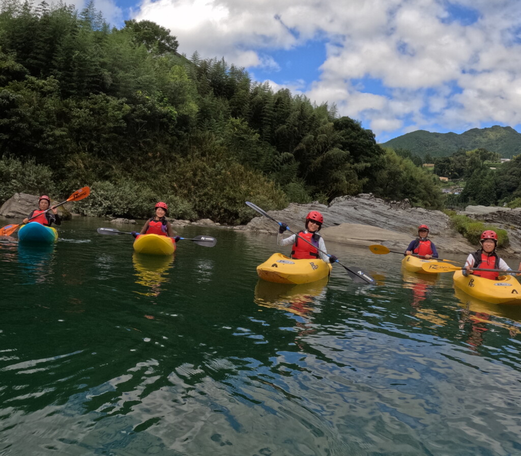 高知 SUP リバーサップ｜シャワークライミング　ガルバンゾ