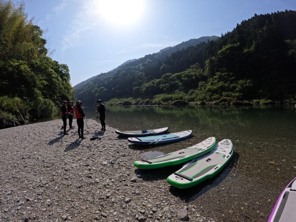 高知サップ（SUP）｜シャワークライミング 仁淀川と吉野川で開催　ガルバンゾ
