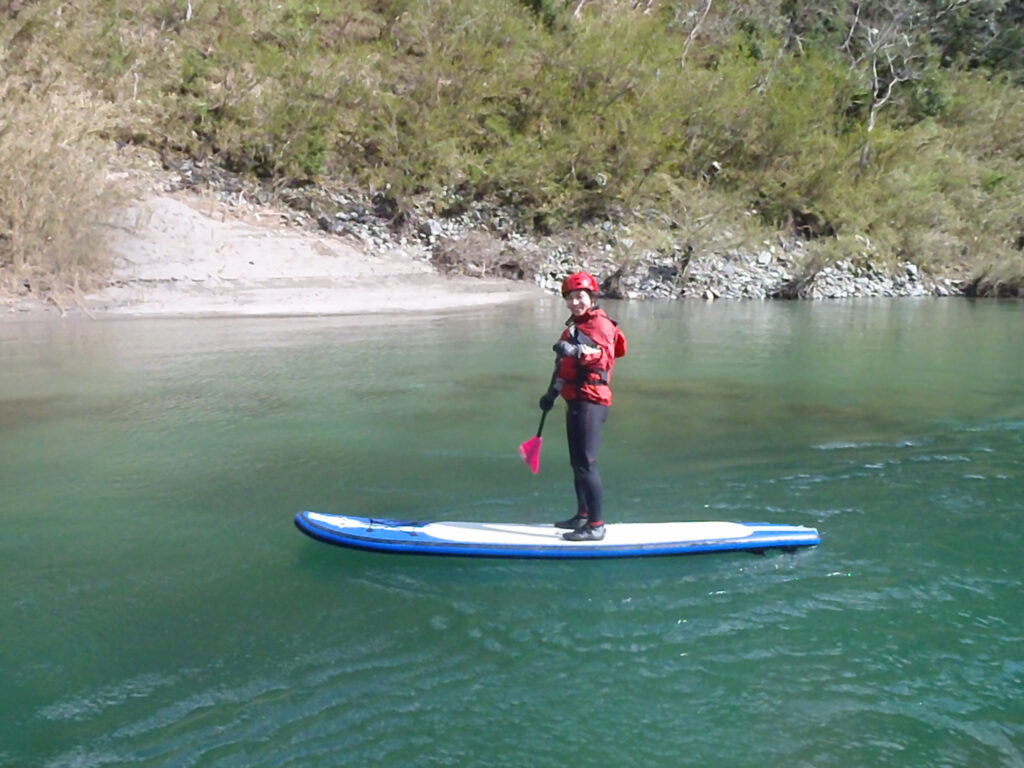 高知サップ（SUP）｜シャワークライミング 仁淀川と吉野川で開催　ガルバンゾ